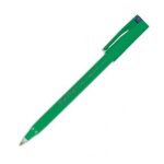 Pentel stylo feutre a bille pointe plastique 0, 8 mm encre bleue corps plastique vert r 50