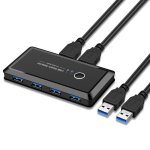 P�riph�riques de partage d'imprimante, usb 3. 0, commutateur, s�lecteur de hub, 2, ordinateur, 4, clavier, ...