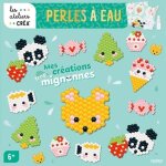 Perles a eau - mes cr�ations trop mignonnes - coffret avec 1 grille, 1 vaporisateur, 1 pince, 5 aimants ...