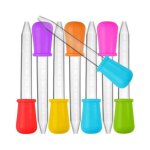 Petites pipettes en plastique et silicone, 6 / 8 / 10 pi�ces, compte - gouttes d'alimentation, liquide, ...