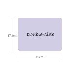 Petite planche a dessin blanche en plastique pour enfants, table d'cole, tableau effaable a sec portable, ...
