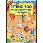 Petting zoo sticker activity book