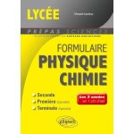 Physique - chimie, 2de, 1re, tle - les 3 annes en 1 clin d'oeil