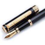 Picasso 902 bote d'origine pour stylo plume gentleman collection (clip en or, plume m)