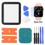 Pi�ce de r�paration du panneau de verre externe lcd pour apple watch s�rie 1 / 2 / 3 / 4 / 5 / 6, accessoires ...