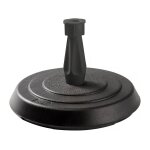 Pied parasol beton noir 14kg Pied parasol beton noir 14kg