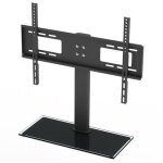 Pied tv universel support tv sur socle pour t�l�visions de 32 a 55 pouces lcd led plasma et hauteur r�glable ...