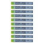 Pilot lot de 10 etuis de 12 mines qualit� tr�s r�sistante 0, 7 mm ppl - 7 - 2b - bg