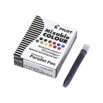 Pilot lot de 12 lots de 12 cartouches d'encre pour stylos parallel 12 couleurs Pilot lot de 12 lots de 12 cartouches d'encre pour stylos parallel 12 couleurs