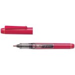 Pilot lot de 12 stylos feutre v sign pen pte moyenne 0, 6 mm rouge