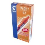 Pilot lot de 12 stylo roller ball g - 2 fine couleur orange