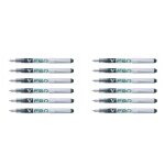 Pilot lot de 2 stylos plume jetable v - pen effaable vert