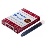 Pilot lot de 3 etuis de 6 cartouches d'encre namiki ic - 50 pour stylo capless sepia