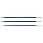 Pilot lot de 3 recharges stylo a bille rfns - gg pointe large xl noir