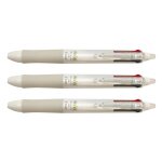 Pilot lot de 3 stylos roller frixion 4 colors pointe fine corps blanc