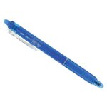 Pilot lot de 3 stylos roller rtractable frixion ball clicker 0, 7 turquoise