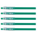 Pilot lot de 5 stylos roller frixion ball sticks pointe moyenne 07 vert