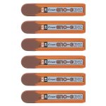 Pilot lot de 6 etuis de 12 mines de rechange pour porte - mines 2b 0. 5mm