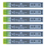 Pilot lot de 6 etuis de 12 mines qualit� tr�s r�sistante begreen 0, 7 mm b ppl - 7 - b - bg