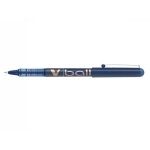 Pilot lot de 6 stylos roller encre liquide v - ball 10 pte large bleu