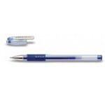 Pilot g1 grip lot de 12 stylo a bille pointe fine encre gel bleue corps plastique avec grip caoutchouc ...