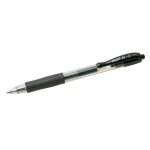 Pilot - g2 - stylo a bille - pointe fine r�tractable - encre gel noire - corps plastique avec grip caoutchouc ...