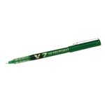 Pilot hi - tecpoint bx - v7 lot de 12 stylo roller pointe tubulaire 0, 7 mm encre liquide vert