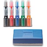 Pilot - kit pour tableaux blancs - 5 marqueurs v - board master, support et brosse magnétiques - marqueurs ... Pilot - kit pour tableaux blancs - 5 marqueurs v - board master, support et brosse magnétiques - marqueurs ...