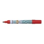 Pilot marqueur permanent sca corps m�tal pte ogive fine rouge