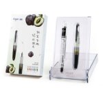 Pilot petit - mini stylo plume en plastique transparent, fournitures scolaires, plume fine moyenne, stylo ...
