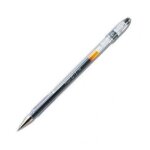 Pilot stylo a bille pointe fine encre gel noire corps plastique et capuchon g1 05