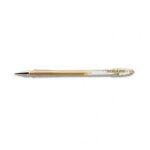 Pilot stylo a bille pointe moyenne encre gel or corps plastique a capuchon g1 07