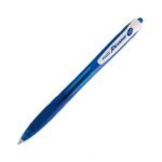 Pilot stylo bille rtractable moyen rexgrip begreen bleu