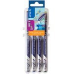 Pilot stylo feutre fineliner frixion evolutive set, 'tui 8 0, 000000 noir
