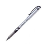 Pilot stylo feutre pointe fine bague mtal encre liquide noire corps plastique v - fineliner