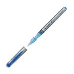 Pilot stylo feutre pointe ultra - fine bagu�e m�tal encre liquide bleue corps plastique v - razor point ...