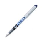 Pilot stylo a plume jetable largeur de trait 0, 4 mm encre liquide bleue v - pen