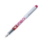 Pilot stylo a plume jetable largeur de trait 0, 4 mm encre liquide rose v - pen