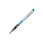 Pilot stylo a plume jetable largeur de trait 0, 4 mm encre liquide turquoise v. . .