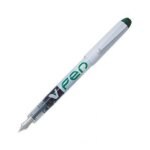 Pilot stylo a plume jetable largeur de trait 0, 4 mm encre liquide verte v - pen