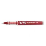 Pilot stylo roller begreen rechargeable, pointe tubulaire 0, 5 mm encre liquide rouge hi - tecpoint