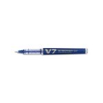Pilot stylo roller begreen rechargeable, pointe tubulaire 0, 7 mm encre liquide bleue hi - tecpoint
