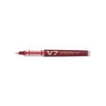 Pilot stylo roller begreen rechargeable, pointe tubulaire 0, 7 mm encre liquide rouge hi - tecpoint