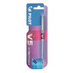 Pilot stylo roller encre liquide a niveau visible - bleu