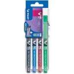 Pilot stylo roller hi - tecpoint v5 set2go, etui de 4