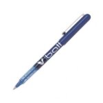 Pilot stylo roller pointe m�tal 0, 5 mm encre liquide bleue v - ball 05