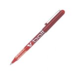 Pilot stylo roller pointe m�tal 0, 5 mm encre liquide rouge v - ball 05
