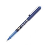 Pilot stylo roller pointe m�tal 0, 7 mm encre liquide bleue v - ball 07
