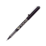Pilot stylo roller pointe m�tal 0, 7 mm encre liquide noire v - ball 07