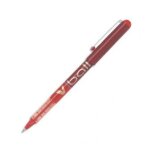 Pilot stylo roller pointe m�tal 0, 7 mm encre liquide rouge v - ball 07